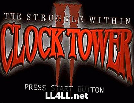Obskure horror spill og kolon; Klokketårn 2 og kolon; Struggle Within & lpar; PlayStation & rpar;