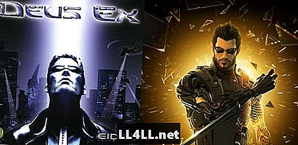 Senas Vs ir laikotarpis; Naujas ir dvitaškis; „Deus Ex“ metų „V“ ir „laikotarpio“ žaidimas; Deus Ex žmogaus revoliucija