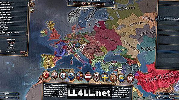 유로파 유니버리시스 4 (Europa Universalis IV)의 기원 : 글로벌 제국 전통 (Global Empires 'Tradition & Comma) 국가 아이디어와 야망 & 제 1 부 & rpar;