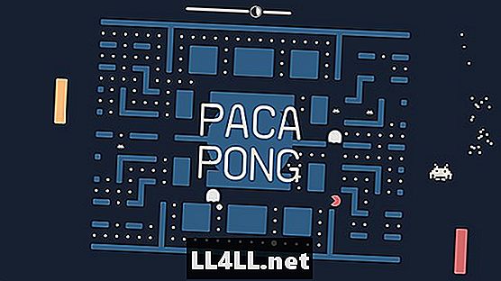 Pacapong je Pac-Man a čiarka; Pong a čiarka; a Space-Invaders v jednom