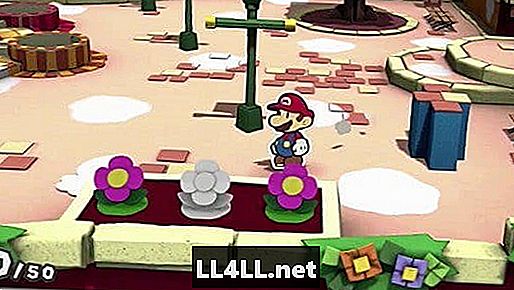 Хартия Марио и колона; Цветови пръски: Wii U & rpar; оповестен