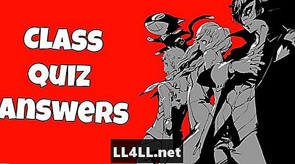 Feuille de triche Persona 5 Class Class Questions and Answers