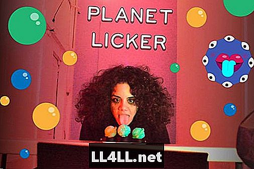 Planet Licker & המעי הגס; המשחק אתה יכול לשחק עם הלשון שלך