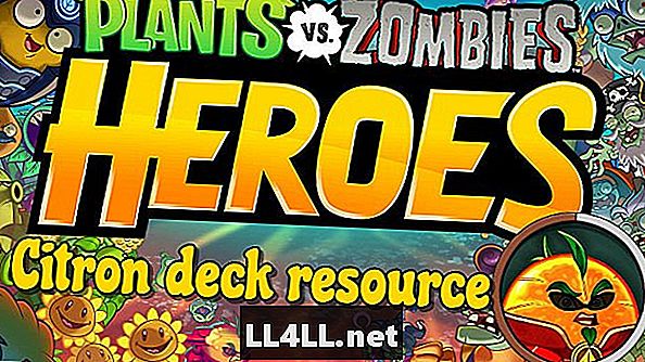 Växter vs & period; Zombies Heroes Citron däck byggnadsresurs guide