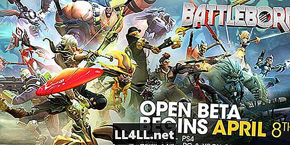 Žaisti „Battleborn Open Beta“ Nuo balandžio 8 d