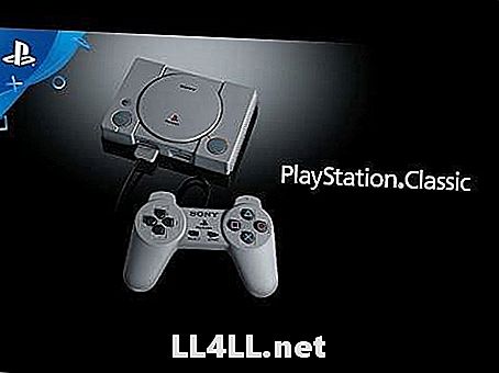 PlayStation Classic Ohlásená & čiarka; Mini Throwback Packing 20 hier