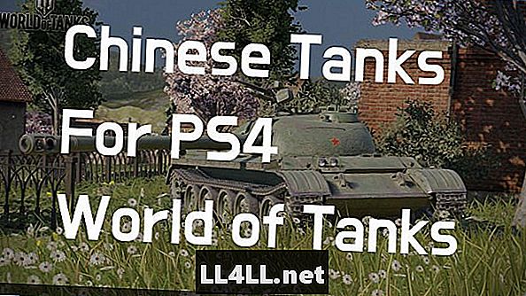 PlayStation4 World of Tanks 'nye oppdatering inkluderer kinesiske tanker