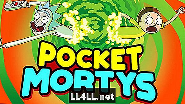 Pocket Mortys rock-type in un-typed vodnik Morty deck