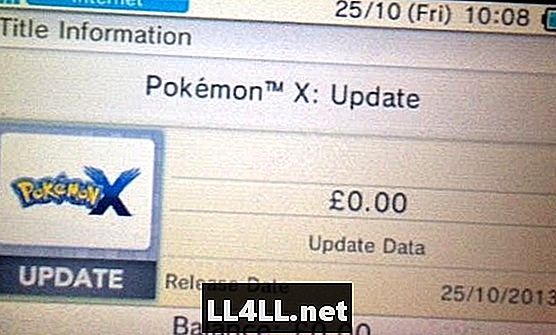 Pokemon X Y Ver & period; 1 & period; 1 aggiornamento per correggere il bug del gioco di ripresa