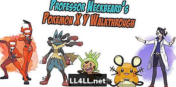 Pokemon X Y Walkthrough profesorja Neckbearda