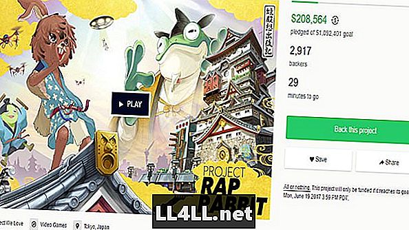 Projekt Rap Rabbit's KickStarter kampanja ne uspijeva & zarez; Ne doseže pola cilja