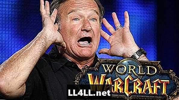 Robin Williams Genie Tribute Spotted Warcraft pasaulē