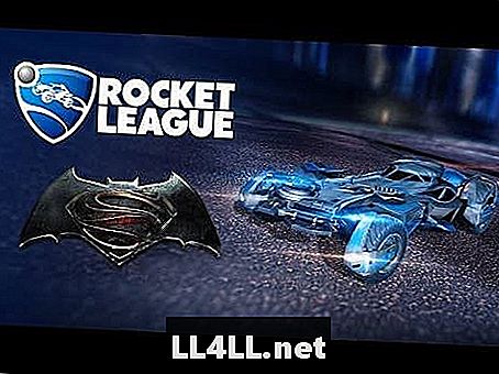 Rocket League kap Batman v Superman & kettőspont; Dawn of Justice autócsomag
