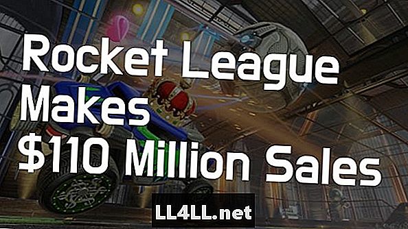 Rocket League-t tesz és dollár; 110 millió értékesítés és vessző; halmozottan