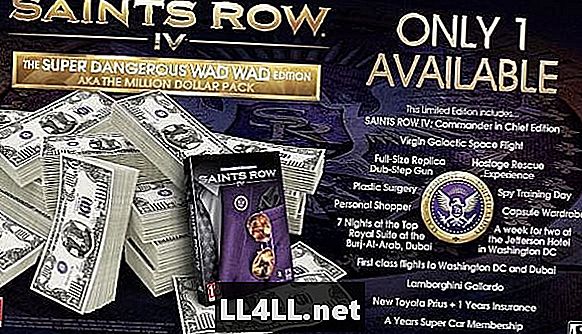 Saints Row IV i dwukropek; Ogłoszono edycję The Million Dollar - Kopie BARDZO ograniczone