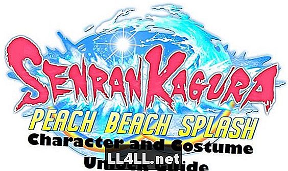 Senran Kagura & colon; Peach Beach Splash & colon; Guide til tegn og kostume
