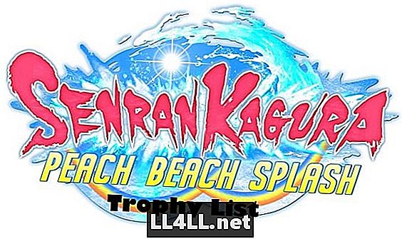 Senran Kagura ir dvitaškis; Peach Beach Splash ir dvitaškis; Trofėjų vadovas