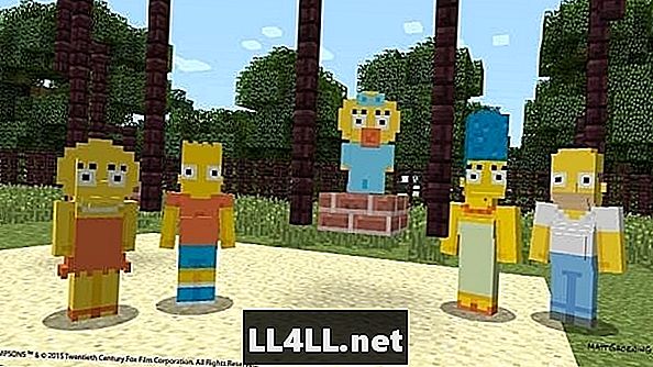 Simpsons Skins nāk pie Minecraft