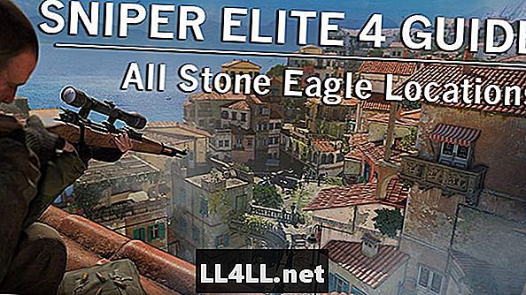 Sniper Elite 4 -opas ja kaksoispiste; Kaikki Stone Eagle -paikat
