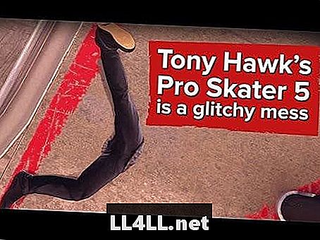 Så Tony Hawks Pro Skater 5 er et glitchy rod & periode; & period; & period;