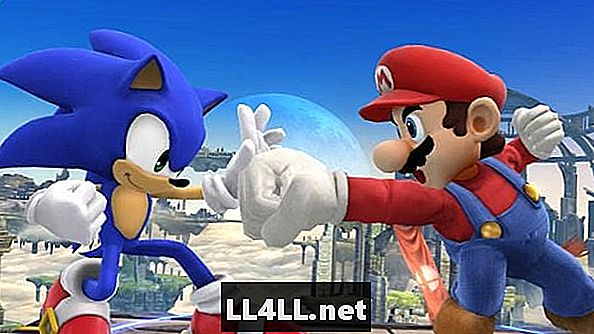 Sonic Sprints на Super Smash Bros & период; Wii U и 3DS Roster