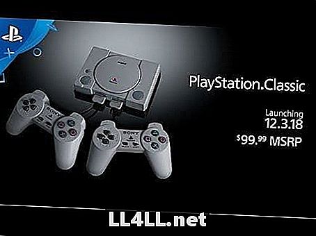 Sony odhaľuje plné hry Lineup pre PlayStation Classic
