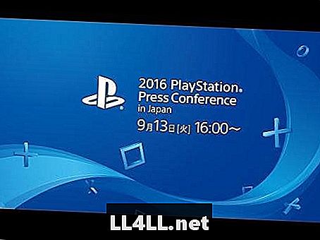 Sony TGS 2016 Conference keynote