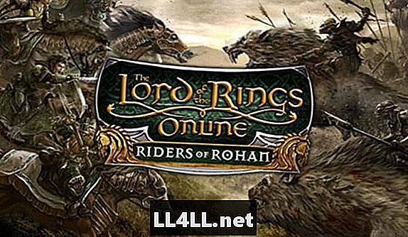 Spurring na MMO Melee - Mounted Combat v Lord of the Rings Online & debelo črevo; Vozniki Rohana
