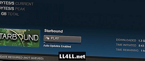 Starbound - Errore di scrittura del disco durante la correzione dell'aggiornamento