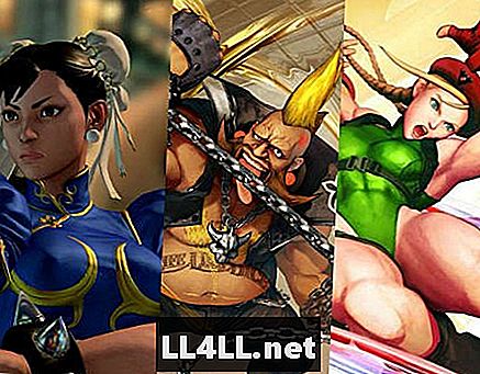 Street Fighter V listede hareket eder; Birdie ve virgülle ustalaşmak; Cammy'nin ve virgül; ve Chun Li