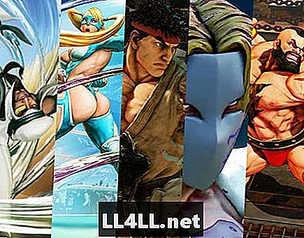 Street Fighter V listede hareket eder; Raşid ve virgül; R dönemi; Mika ve virgül; Ryu ve virgül; Vega ve virgül; ve Zangief