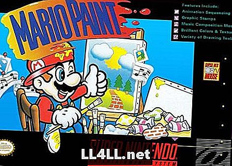 Super Mario Maker je bil prvotno Mario Paint naslov