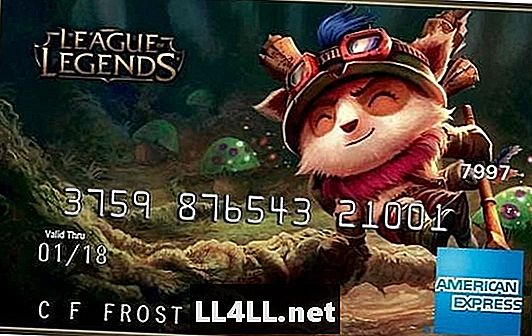 Tag League of Legends Overalt og periode; & period; & period; som AmEx Cards
