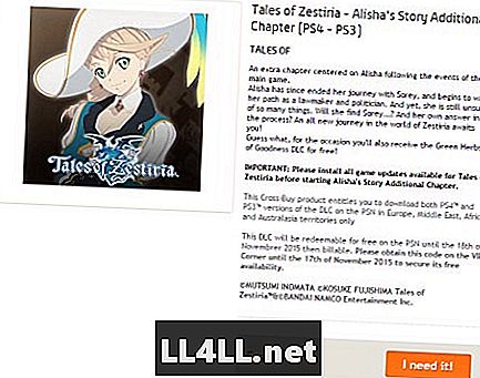 סיפורי Zestiria & המעי הגס; כיצד לקבל Alisha של סיפור DLC Pack בחינם