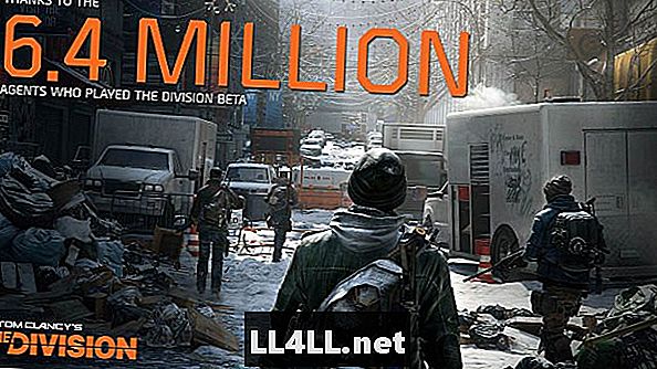 Divisionens öppna beta loggade en rekord 6 & period, 4 miljoner spelare