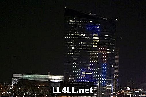 Trò chơi Tetris lớn nhất trên tòa nhà chọc trời 29 tầng