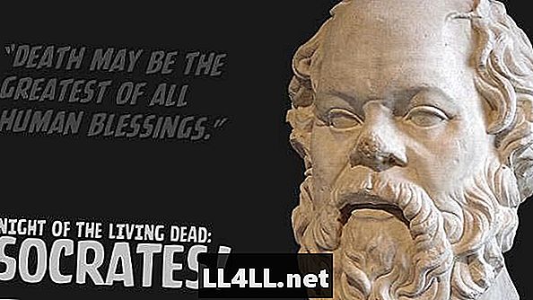 Yaşayan Ölü ve kolon; Sokrates