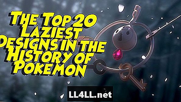 Topp 20 Laziest Designs i historien om Pokemon