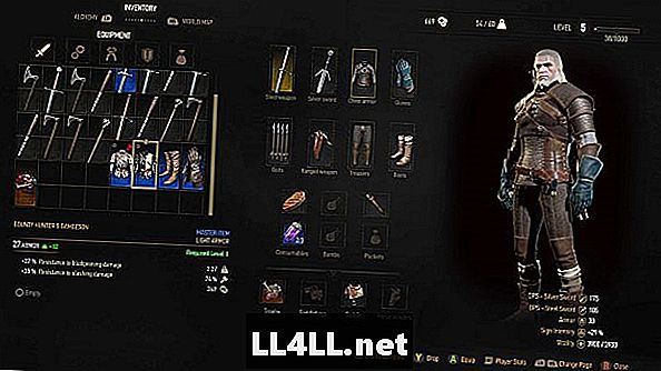 The Witcher 3 & colon; Vildjakt - Vapen & komma; Armor & comma; och uppgraderingar basics