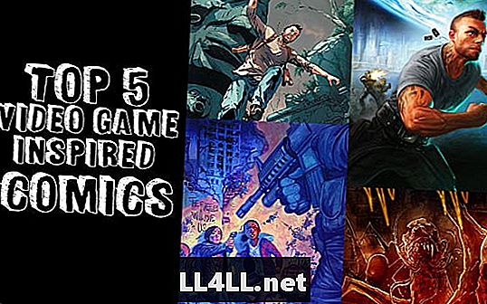 Top 5 komiksov inšpirovaných video hrami