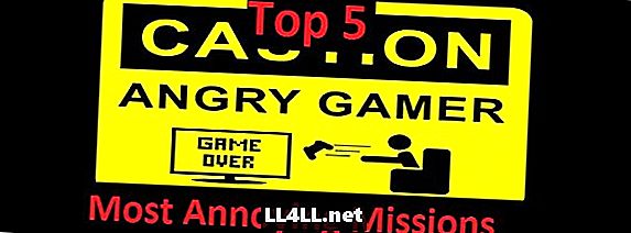 Top 5 najbardziej irytujących rodzajów misji gier wideo