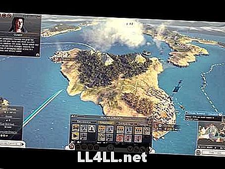 Total War & colon; Karte kampanje Rim 2 in frakcije, ki so bile prikazane
