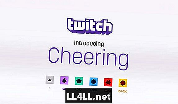 Twitch Chat Now nāk ar "Cheering" Microtransactions