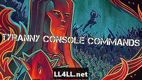 Tyranny Console -komennot Cheat Sheet