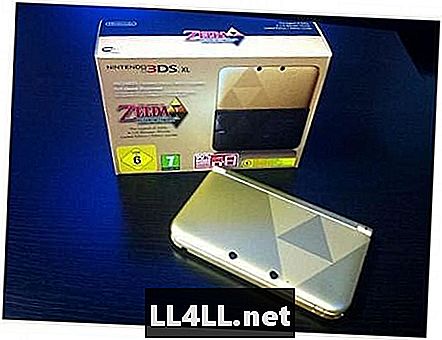 ज़ेल्डा 3DS XL को अनबॉक्स करना