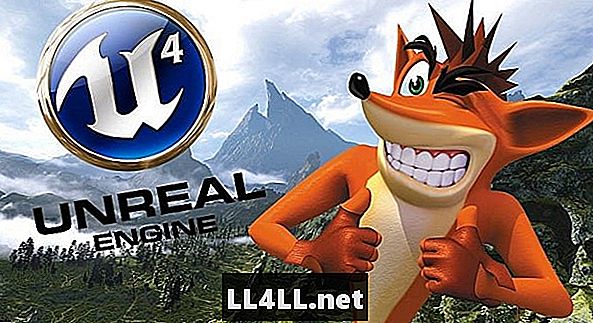 Neoficialus „Crash Bandicoot“ perdarymas, sukurtas „Unreal Engine“ 4