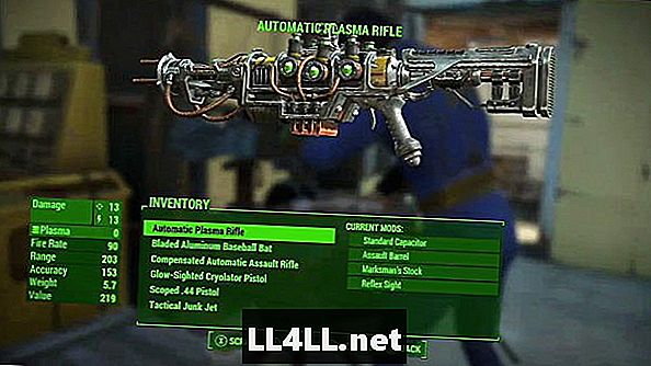 Käytä HTML-tunnisteita nimeäksesi aseet Fallout 4: ssä