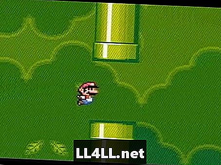 Sadece glitches kullanma & virgül; biri Süper Mario Dünyasını Flappy Bird'e çevirdi
