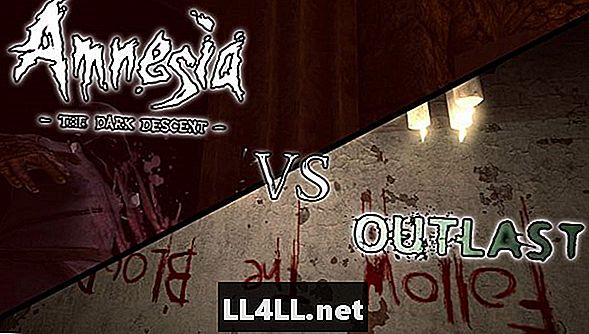 Videohry Battles & hrubého čreva; Amnesia vs Outlast