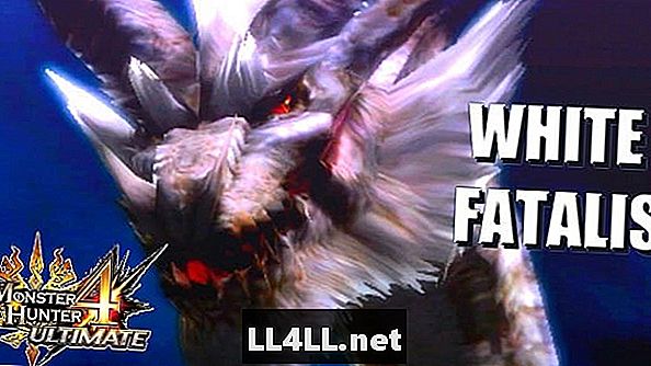 White Fatalis komt uiteindelijk terecht in het Westen voor Monster Hunter Ultimate